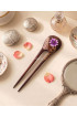 Painted Wooden Hair Stick